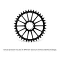 GARBARUK ROUND CHAINRING DIRECT MOUNT AXS ROAD/GRAVEL - BLACK