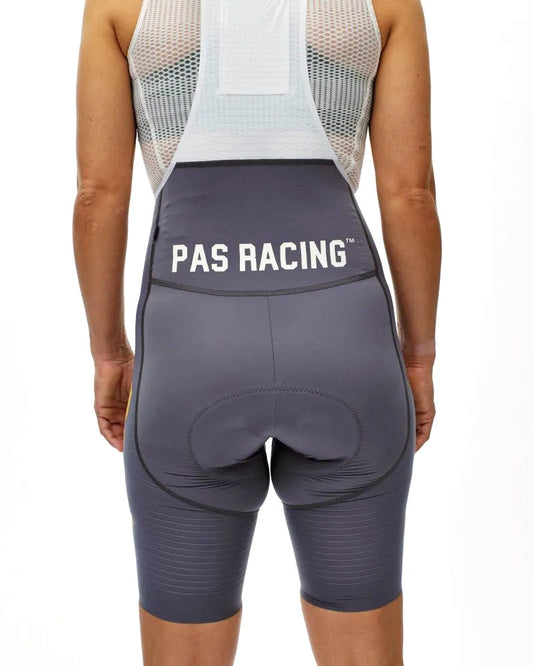 PAS NORMAL STUDIOS Racing Mechanism Women´s Pro Bibshorts - Grey