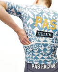PAS NORMAL STUDIOS Mechanism Pro Men`s Jersey - AOP Origami Light Blue