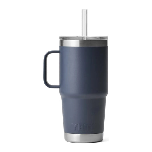 YETI Rambler 25 OZ 739ML Straw Mug - Navy