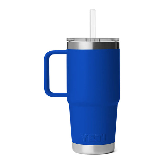 YETI Rambler 25 OZ 739ML Straw Mug - Royal blue
