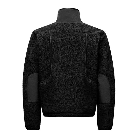 PAS NORMAL STUDIOS Off Race Pile Fleece Jacket - Black