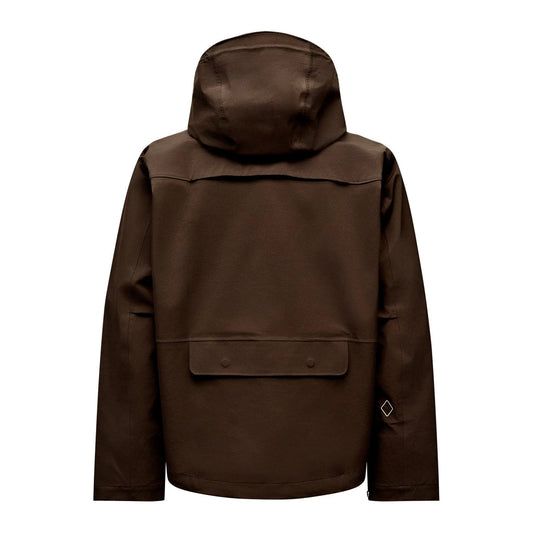 PAS NORMAL STUDIOS Off Race 3L Shell Jacket - Dark Coffee