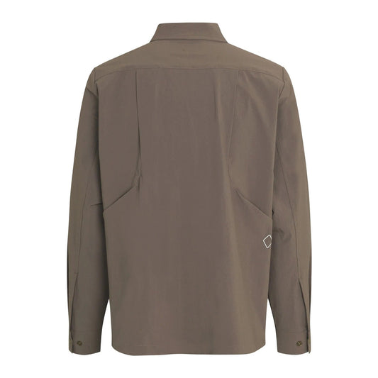 PAS NORMAL STUDIOS Off Race Tech Overshirt - Ash Brown