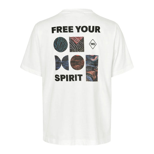 PAS NORMAL STUDIOS T.K.O. Off Race Graphic TShirt - White