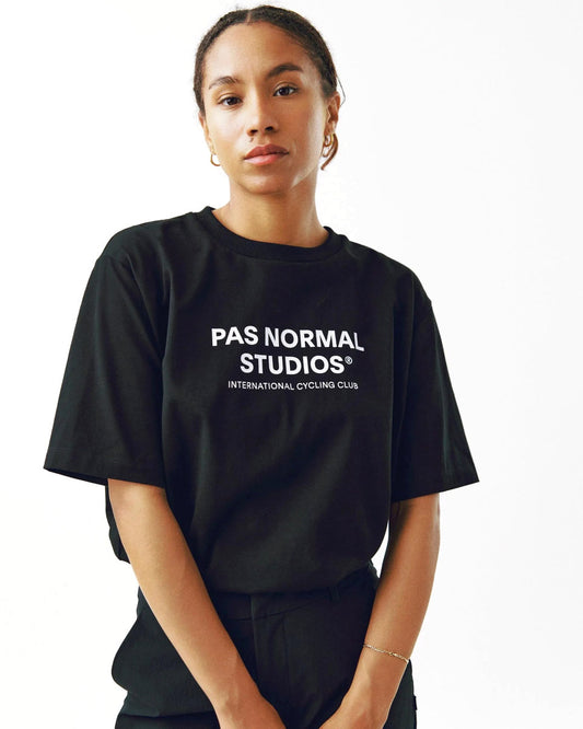 PAS NORMAL STUDIOS OffRace Logo TShirt - Black