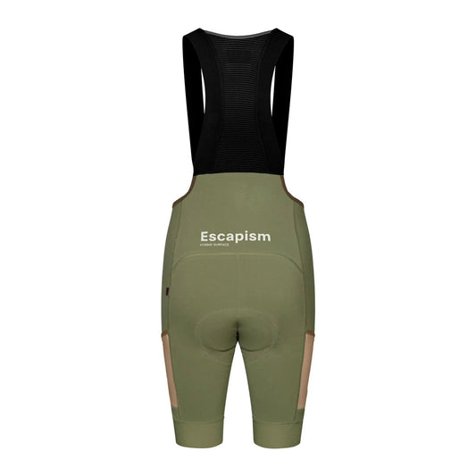PAS NORMAL STUDIOS Women Escapism Cargo Bibs - Light Olive