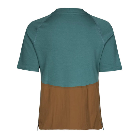 PAS NORMAL STUDIOS Women Escapism Technical SS TShirt - Dusty Teal