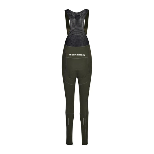 PAS NORMAL STUDIOS  Women Mechanism Deep Winter Long Bibs - Dark Olive