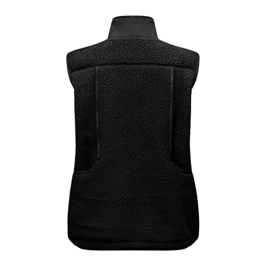 PAS NORMAL STUDIOS Women Off Race Pile Fleece Vest - Black