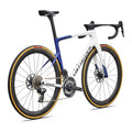 SPECIALIZED TARMAC SL9 S LEVEL Road Bike - WHITE/MAJOLICA BLUE METALLIC/OBSIDIAN METALLIC