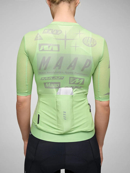 MAAP Women`s Drone Pro Air Jersey 3.0 - Foam Green