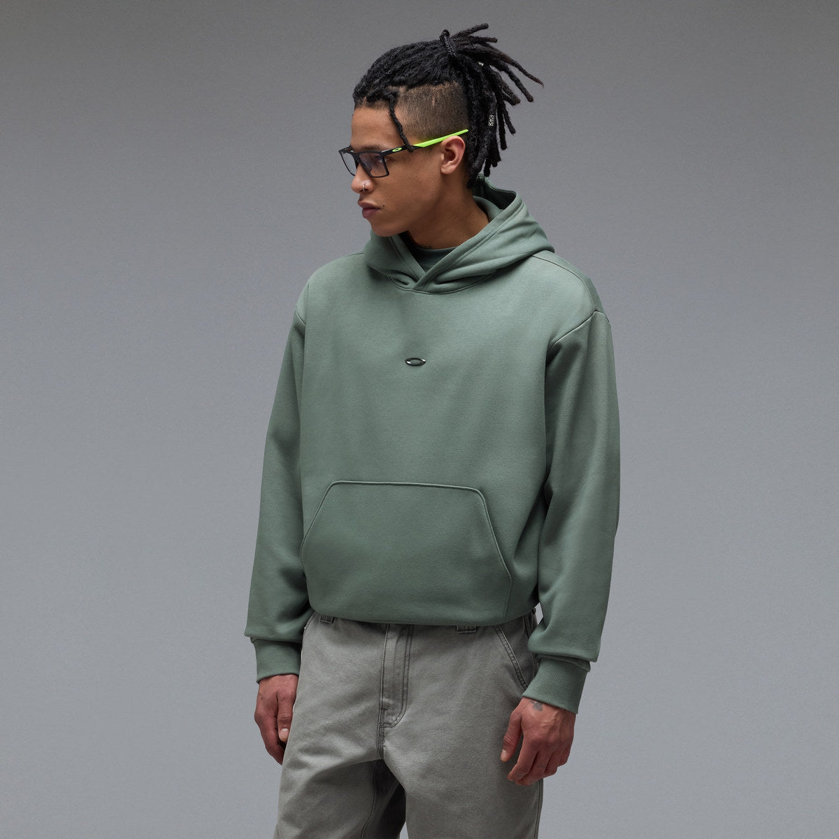 OAKLEY Metal Rise Hoodie - Aviator Green