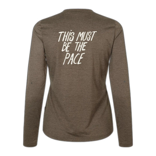 PAS NORMAL STUDIOS Women Balance Long Sleeve T-shirt - Dusty Brown