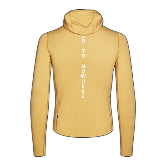 PAS NORMAL STUDIOS Men Thermal Hooded Windproof Base Layer - Camel / Marron
