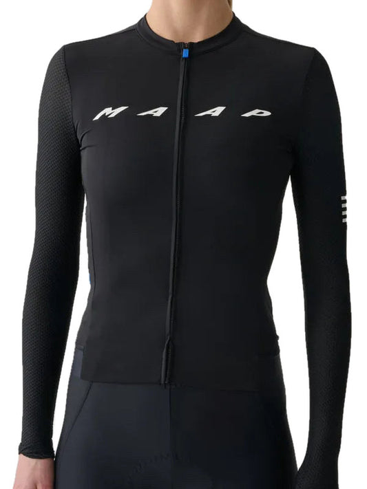 MAAP Women Evade Pro Base LS Jersey 2.0 - Black