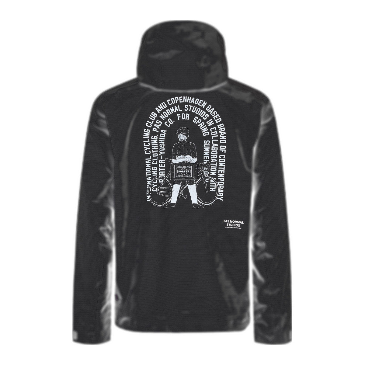 PAS NORMAL STUDIOS Men Porter Off-Race Shell Jacket - Black