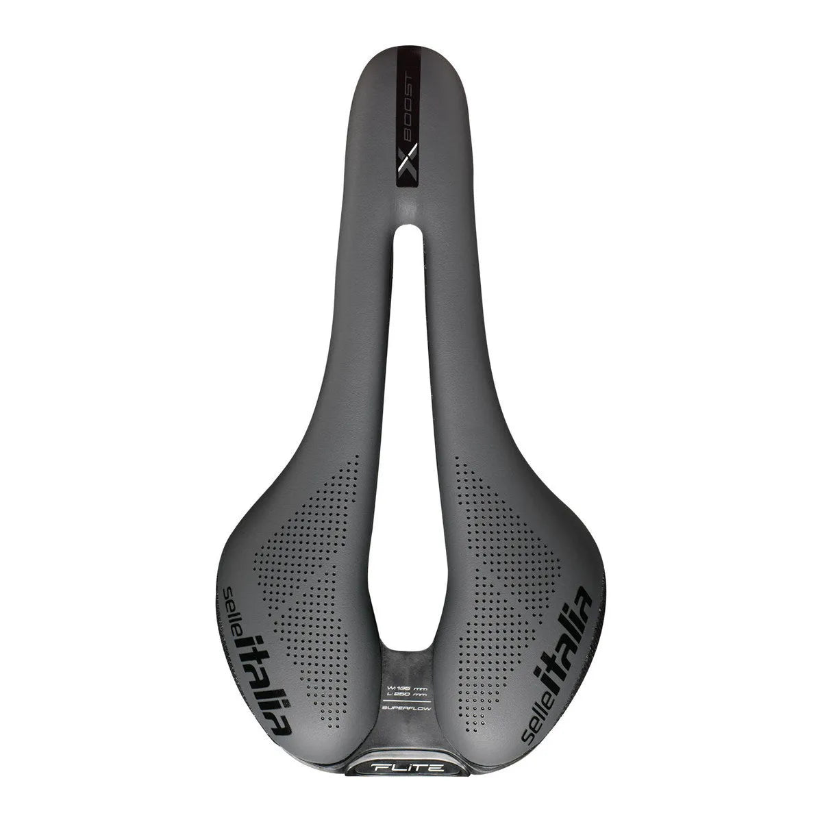 SELLE ITALIA Flite Boost X-Cross TI 316 Superflow Saddle - Grey