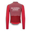 PAS NORMAL STUDIOS Men Mechanism Long Sleeve Jersey - Color Block Red