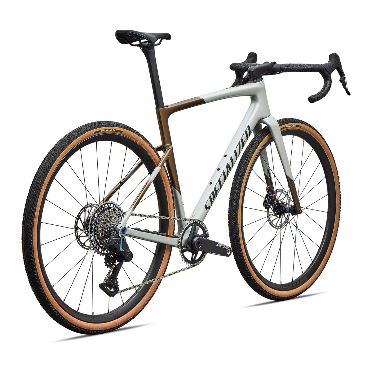 SPECIALIZED Crux 5 Expert  SRAM Force XPLR Gravel Bike - Gldprl/Dlmmet/Metobsd