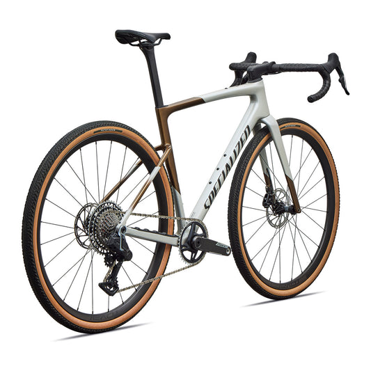 SPECIALIZED Crux 5 Expert  SRAM Force XPLR Gravel Bike - Gldprl/Dlmmet/Metobsd