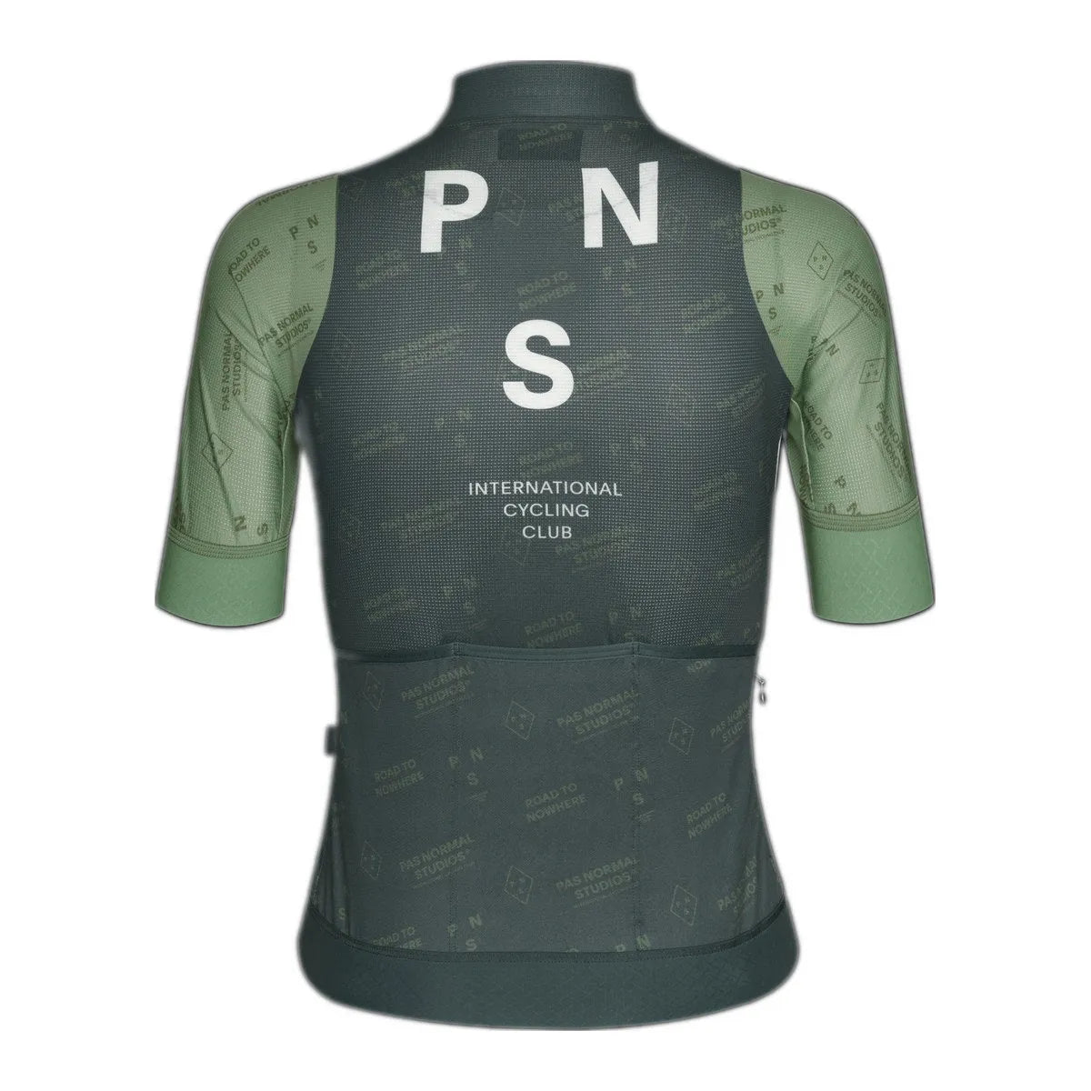 PAS NORMAL STUDIOS Women Mechanism Late Drop Jersey - Dark Moss Contrast