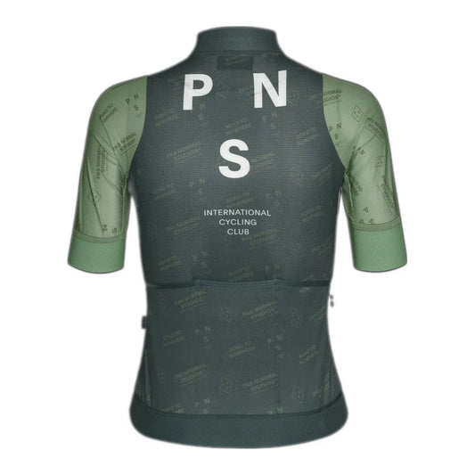 PAS NORMAL STUDIOS Women Mechanism Late Drop Jersey - Dark Moss Contrast