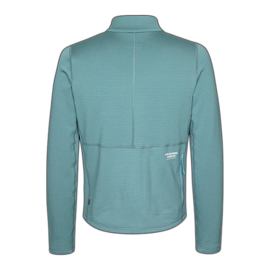 PAS NORMAL STUDIOS Men Escapism Performance Fleece Zip - Dusty Blue