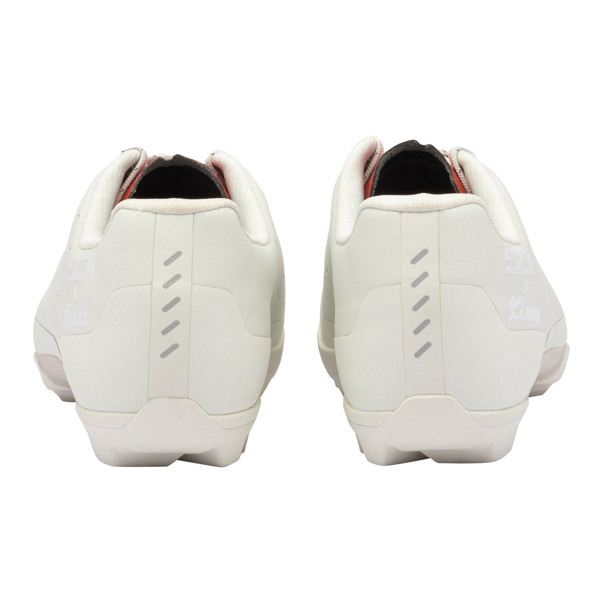 SIDI Polvere Gravel Cycling Shoes - Ice White / Dark Red