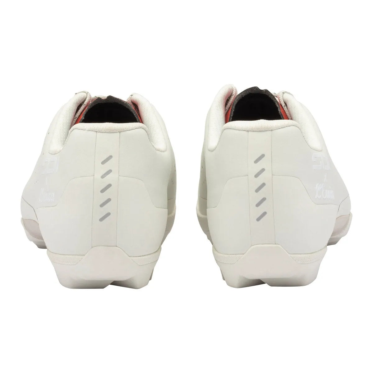 SIDI Polvere Gravel Cycling Shoes - Ice White / Dark Red