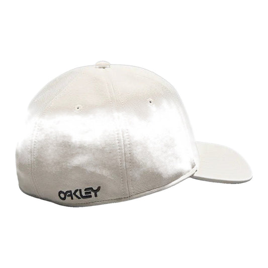 OAKLEY 6 Panel Stretch Metallic Hat - Mist Black