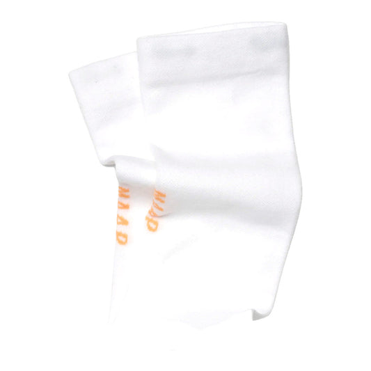 MAAP Team Socks Long - White/ Faded Fluoro Orange