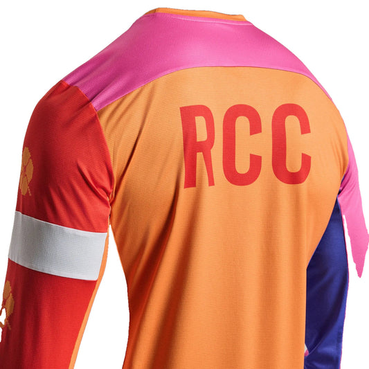 RAPHA RCC + Yinka Ilori Men's Long Sleeve Tech Tee - Multicolour