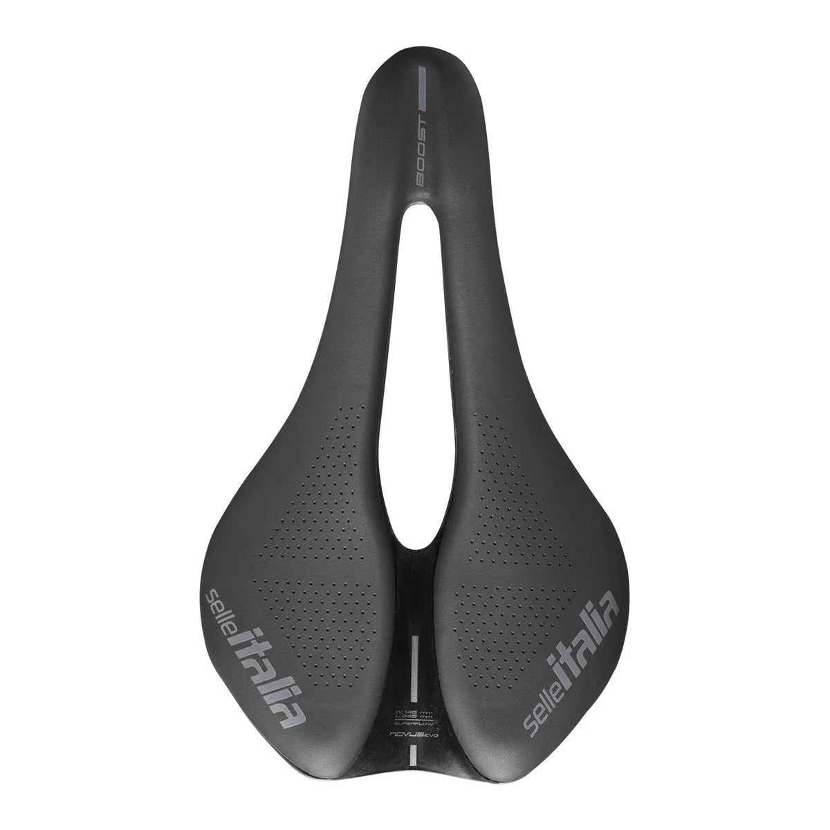 SELLE ITALIA Novus Boost Evo TI 316 Superflow Saddle - Black