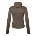 PAS NORMAL STUDIOS Women Thermal Hooded Baselayer Windproof - Dark Coffee