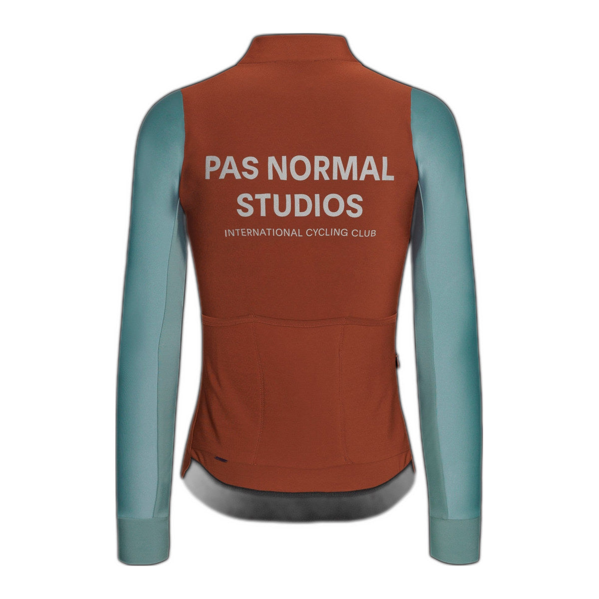 PAS NORMAL STUDIOS Women Mechanism Thermal Long Sleeve Jersey - Mahogany / Dusty Teal