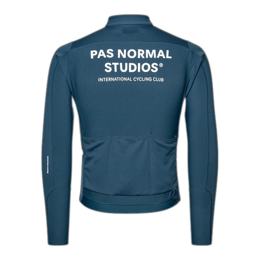 PAS NORMAL STUDIOS Men Mechanism Thermal Long Sleeve Jersey 2.0 - Denim Blue