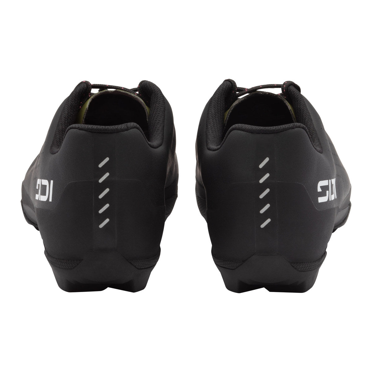 SIDI Asper Laces Gravel Cycling Shoes - Black / Olive Green