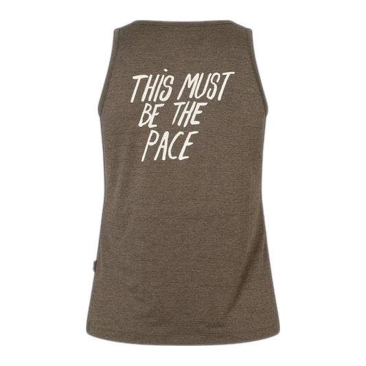 PAS NORMAL STUDIOS Women Balance Singlet - Dusty Brown