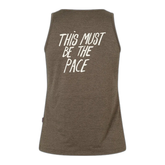 PAS NORMAL STUDIOS Women Balance Singlet - Dusty Brown