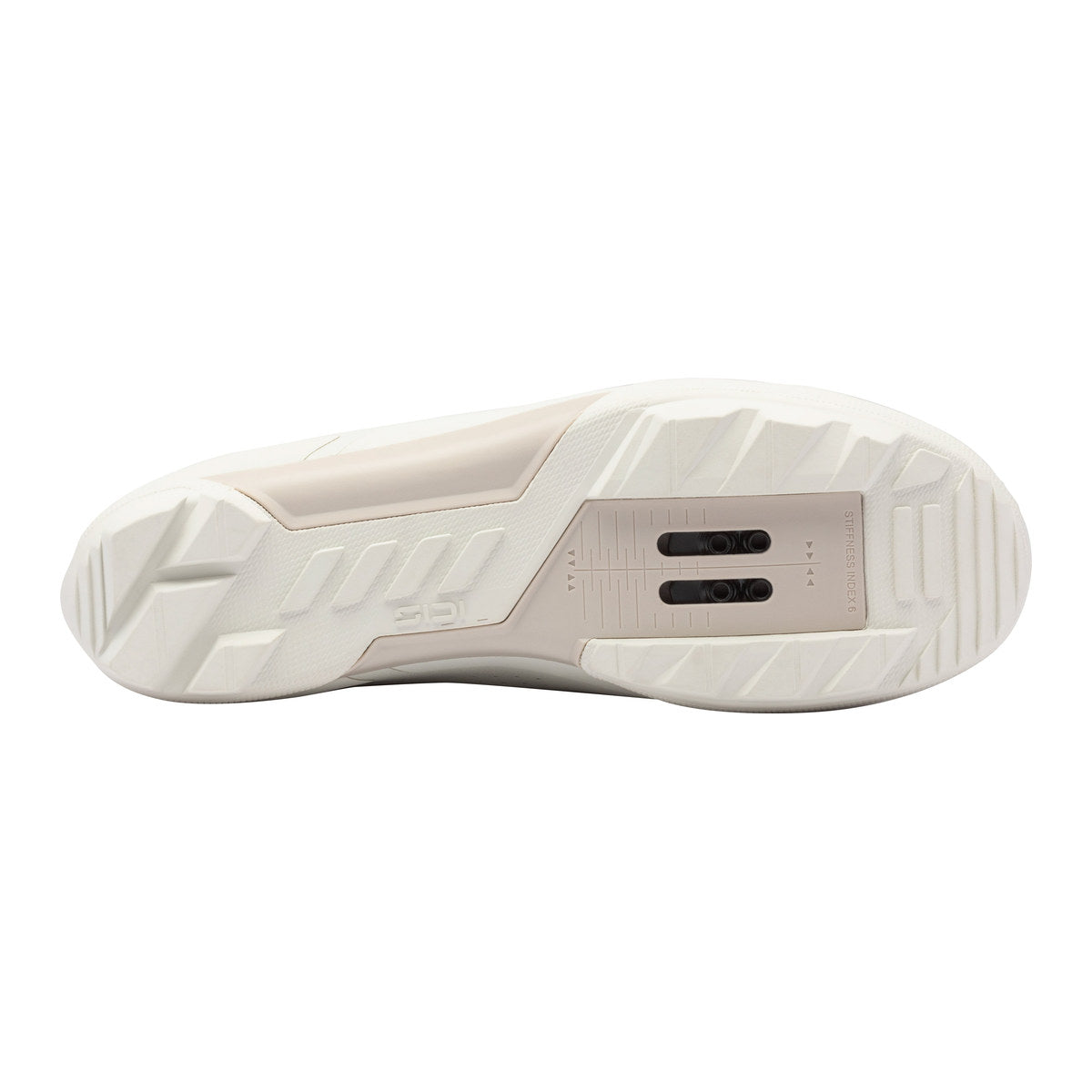 SIDI Polvere Gravel Cycling Shoes - Ice White / Dark Red