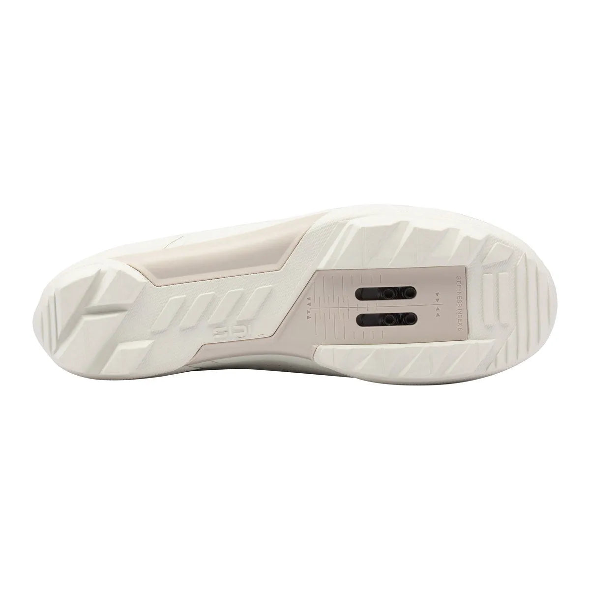 SIDI Polvere Gravel Cycling Shoes - Ice White / Dark Red