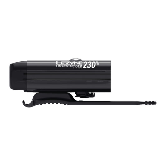 LEZYNE HECTO STVZO 230+ LIGHT - BLACK/GLOSSY