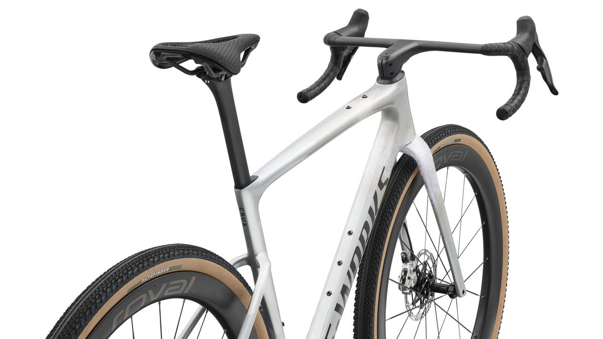 SPECIALIZED SWorks Crux 5  SRAM RED XPLR Gravel Bike - Gldprl/Sildst/Nblmet