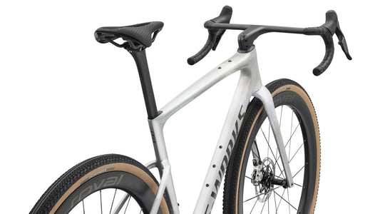 SPECIALIZED SWorks Crux 5  SRAM RED XPLR Gravel Bike - Gldprl/Sildst/Nblmet