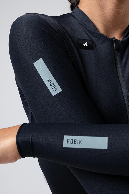 GOBIK Avalon Unisex Long Sleeve Jersey - Ink Black