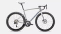 SPECIALIZED Tarmac SL8 Pro Complete Road Bike Shimano Ultegra 2026 - Gloss Liquid Silver/Satin Blue Pearl Over Black Liquid Metal