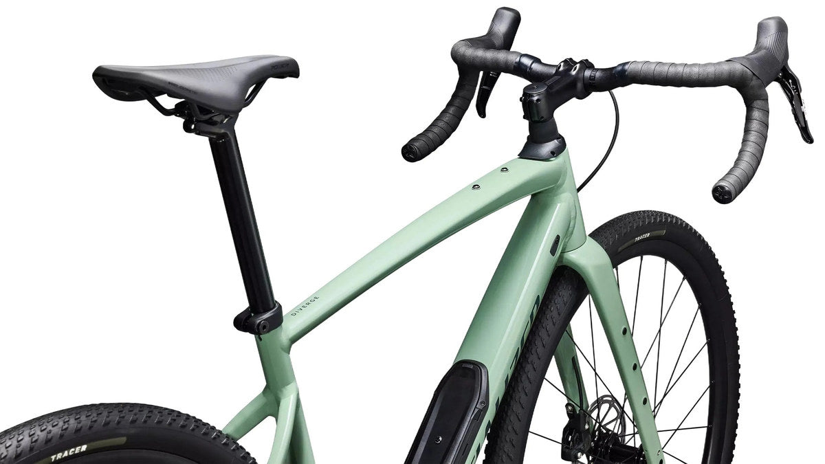 SPECIALIZED Diverge 4 Comp Alloy Complete Gravel Bike SRAM Apex - Gloss Pistachio / Emerald Metallic