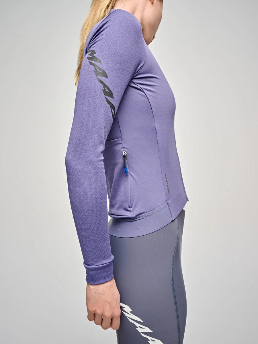 MAAP Emerge Thermal Long Sleeve Woman Jersey - Heron