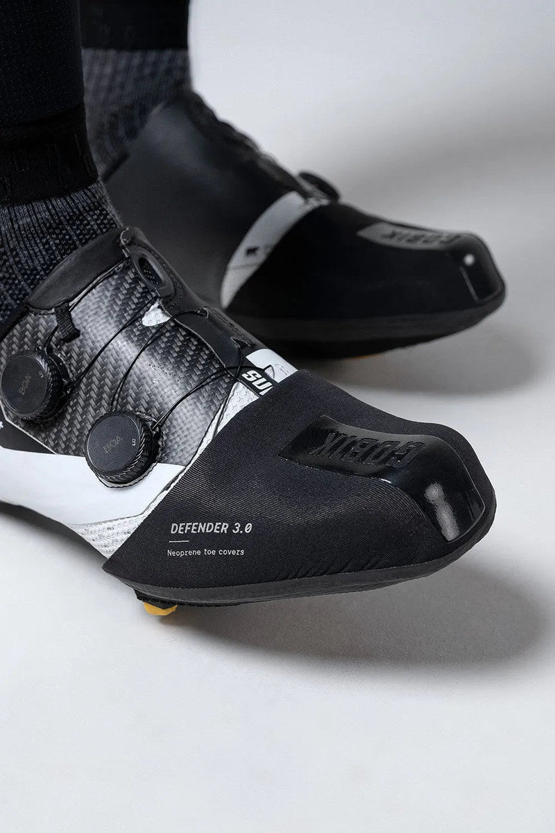 GOBIK Defender 3.0 Neoprene Toe Covers - Pitch Black